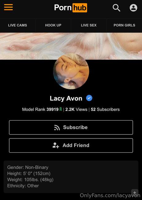 Foto di nudo di fuga di OnlyFans di Lacyavon