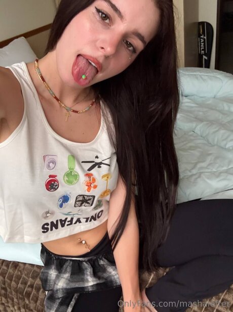 Foto di nudo di fuga di OnlyFans di Mashalefter