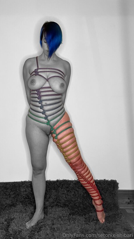 Foto di nudo di fuga di OnlyFans di Setonix Shibari