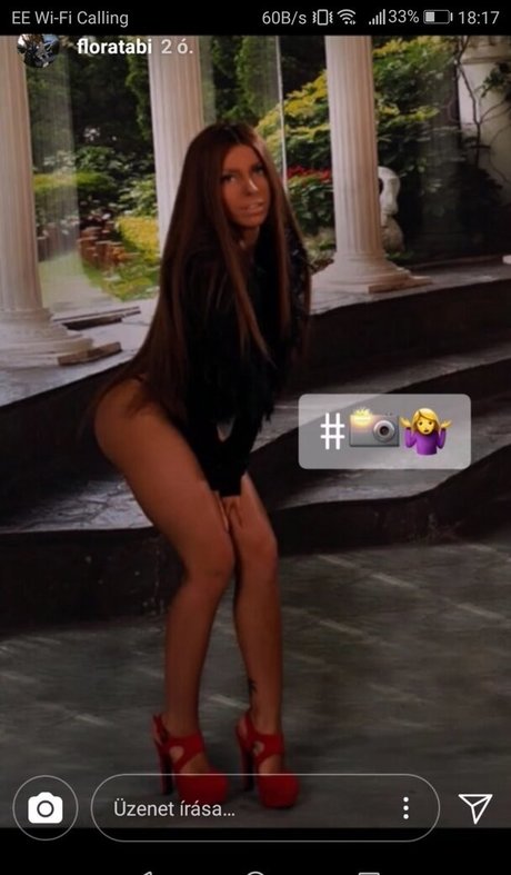 Foto di nudo di fuga di OnlyFans di Flora Tabi