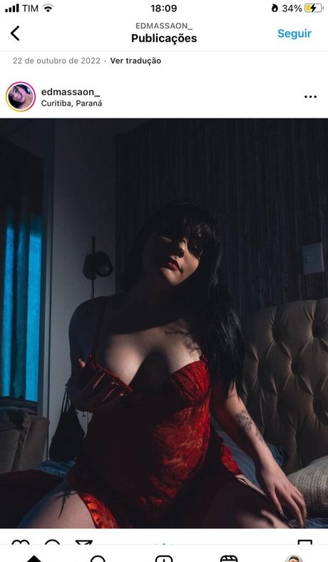 Foto di nudo di fuga di OnlyFans di Ed Massaon