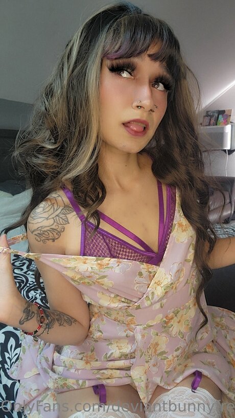 Foto di nudo di fuga di OnlyFans di Deviantbunnyfree