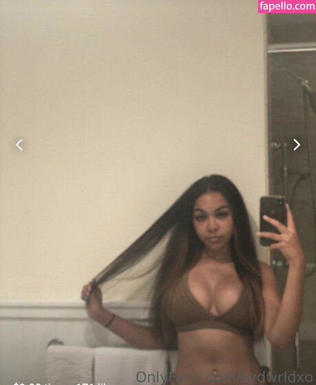 Foto di nudo di fuga di OnlyFans di Sydswrldxo
