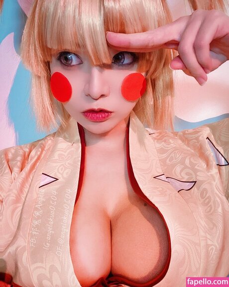 Foto di nudo di fuga di OnlyFans di Angelakuo