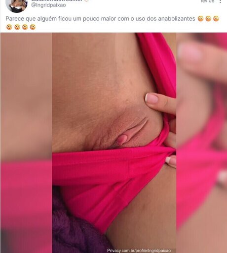 Foto di nudo di fuga di OnlyFans di Ingrid Paixao