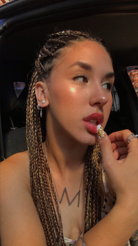 Foto di nudo di fuga di OnlyFans di Molly420