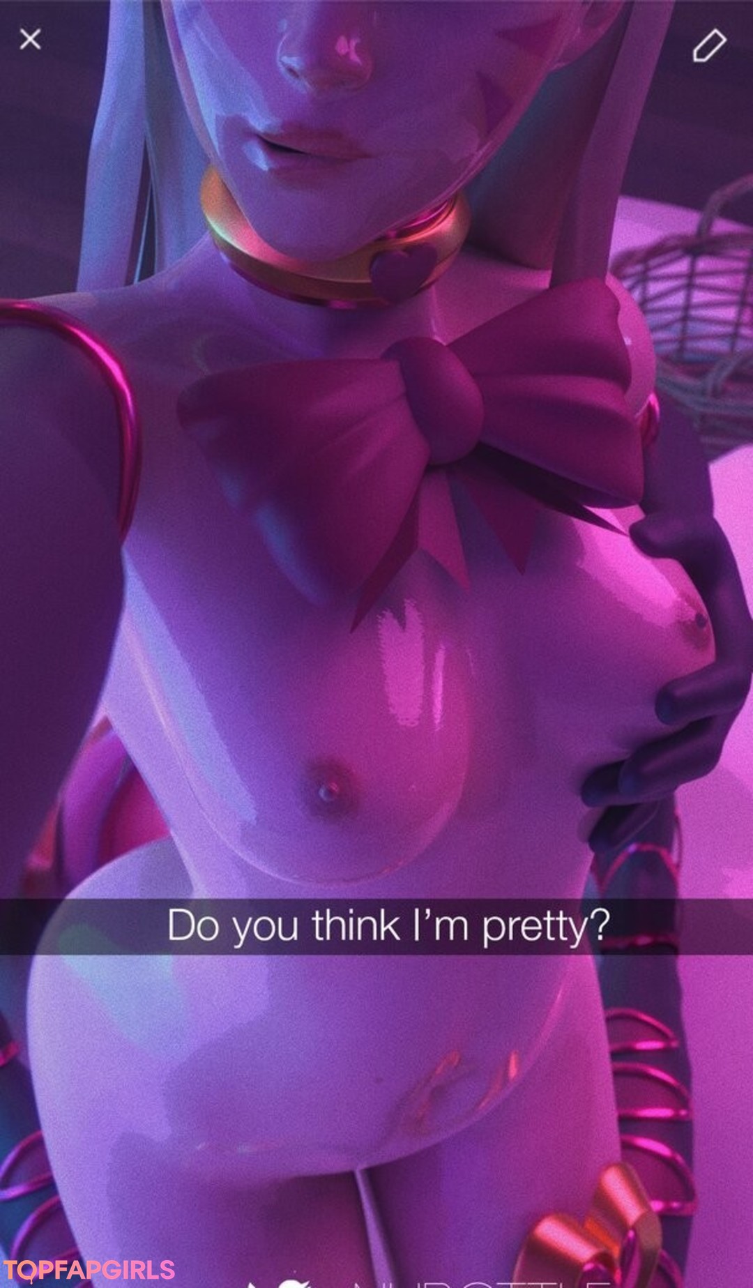 Foto di nudo di fuga di OnlyFans di Overwatch #1046