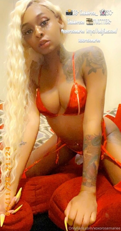 Foto di nudo di fuga di OnlyFans di Xoxorosemariee
