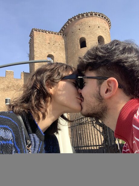 Foto di nudo di fuga di OnlyFans di Orazio Ampamp Leila 
