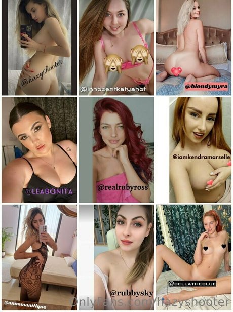 Foto di nudo di fuga di OnlyFans di Hazyshooter