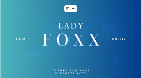 Foto di nudo di fuga di OnlyFans di Lady Foxx