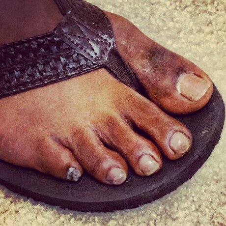 Foto di nudo di fuga di OnlyFans di Thefootfanatic