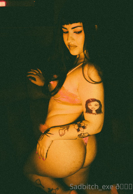 Foto di nudo di fuga di OnlyFans di Sadbitchexe