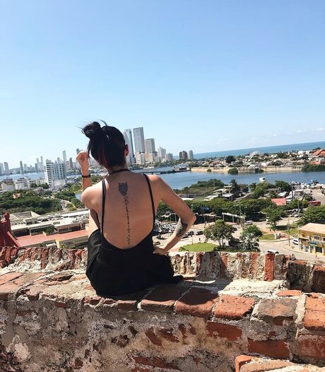 Foto di nudo di fuga di OnlyFans di Dahiana Romn