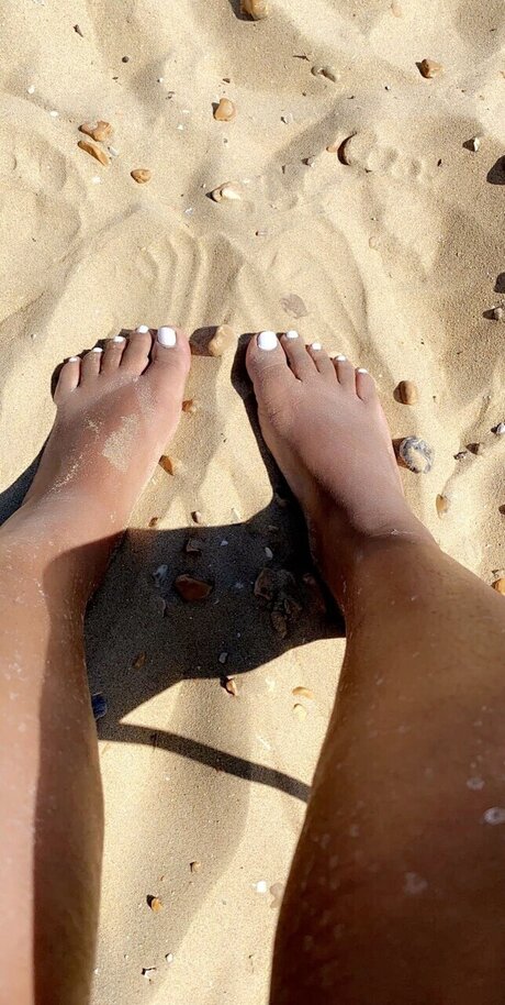 Foto di nudo di fuga di OnlyFans di Sexy Feet Queen 