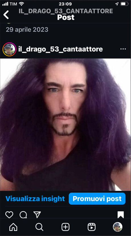 Foto di nudo di fuga di OnlyFans di Drago Lestat The Vampire