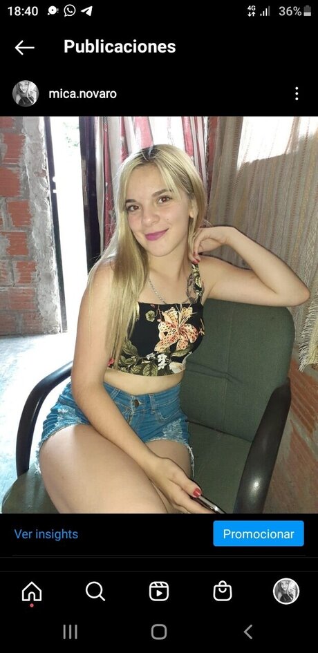 Foto di nudo di fuga di OnlyFans di Micaela Aylen