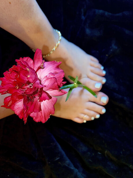 Foto di nudo di fuga di OnlyFans di Pretty Feet 