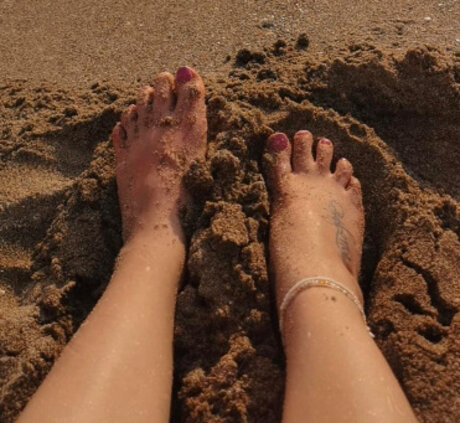 Foto di nudo di fuga di OnlyFans di Feet Extacy