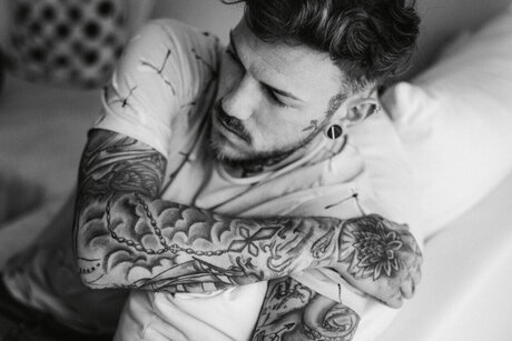 Foto di nudo di fuga di OnlyFans di Inkandskin
