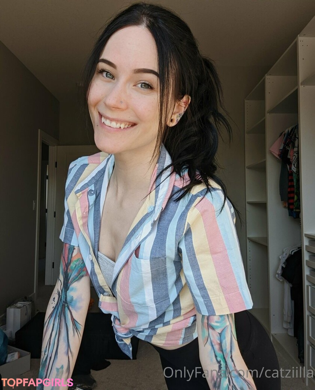 Foto di nudo di fuga di OnlyFans di Catziilla #1008