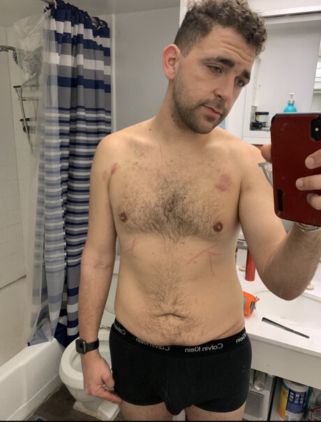 Foto di nudo di fuga di OnlyFans di Wayne