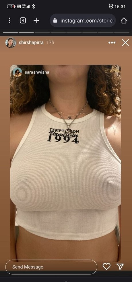 Foto di nudo di fuga di OnlyFans di Shir Shapira
