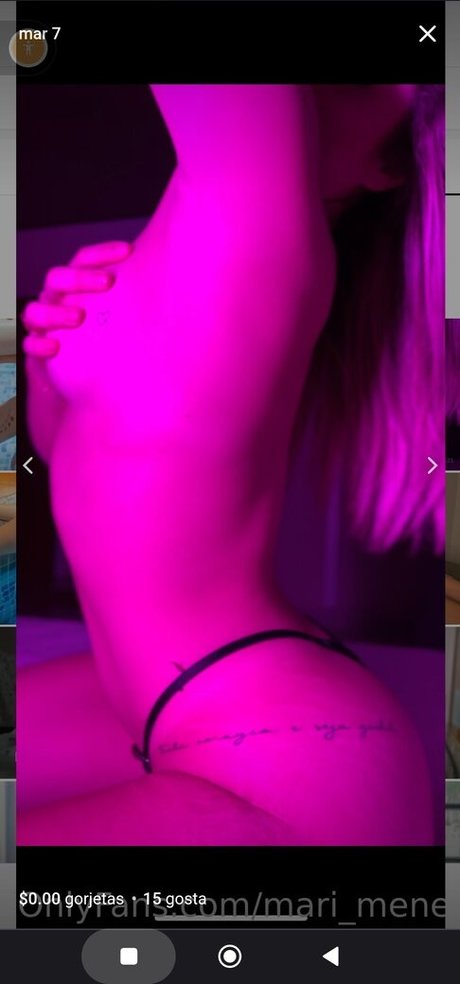 Foto di nudo di fuga di OnlyFans di Mariana Meneses