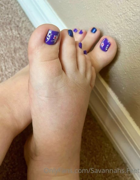 Foto di nudo di fuga di OnlyFans di Savannahsfeet