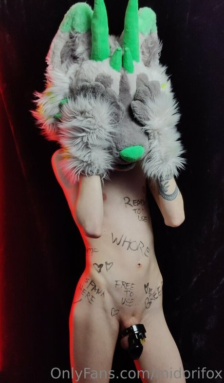 Foto di nudo di fuga di OnlyFans di Midorifox