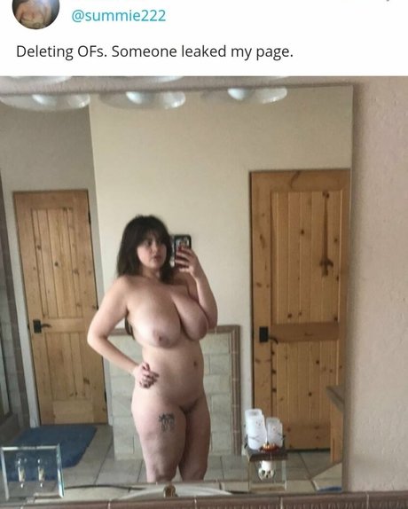 Foto di nudo di fuga di OnlyFans di Summie