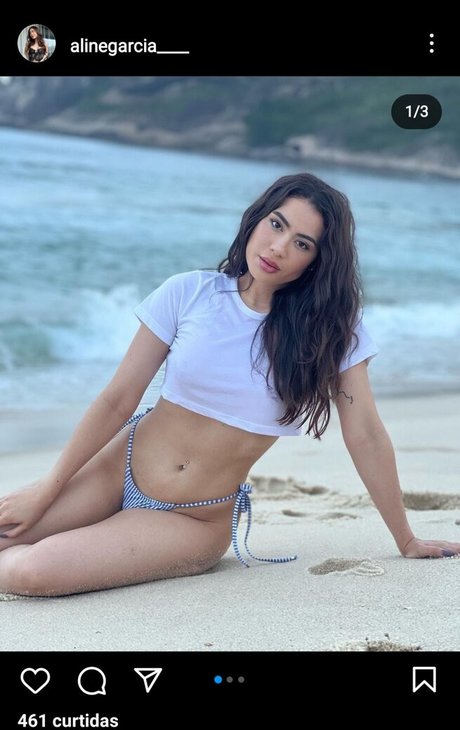 Foto di nudo di fuga di OnlyFans di Aline Garcia