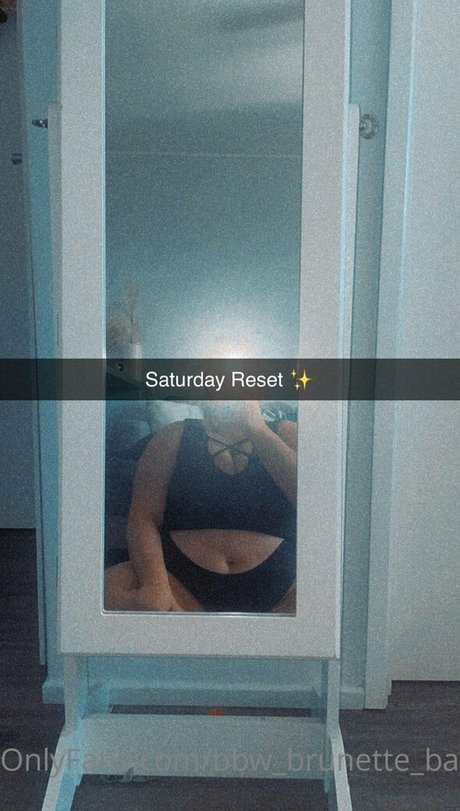Foto di nudo di fuga di OnlyFans di Bbwbrunettebabefree