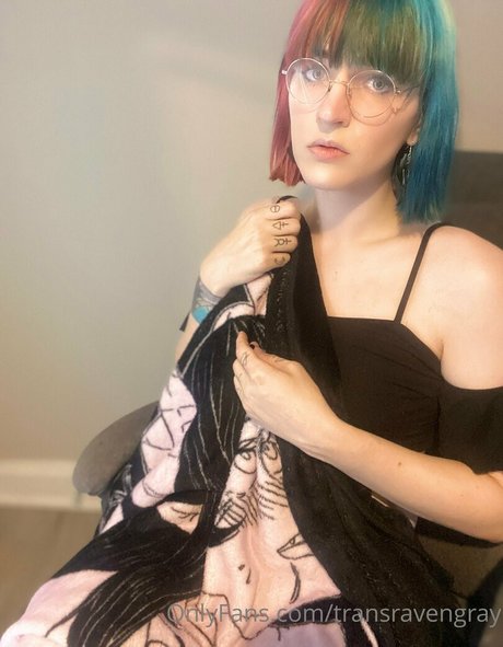 Foto di nudo di fuga di OnlyFans di Transravengray