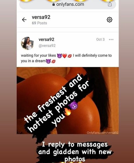 Foto di nudo di fuga di OnlyFans di Vera Lass