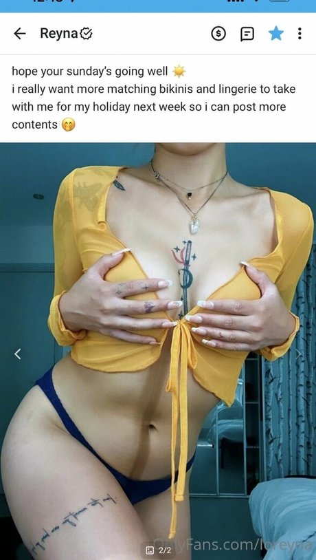 Foto di nudo di fuga di OnlyFans di Loreyna