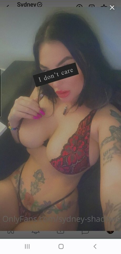 Foto di nudo di fuga di OnlyFans di Sidney Shadows