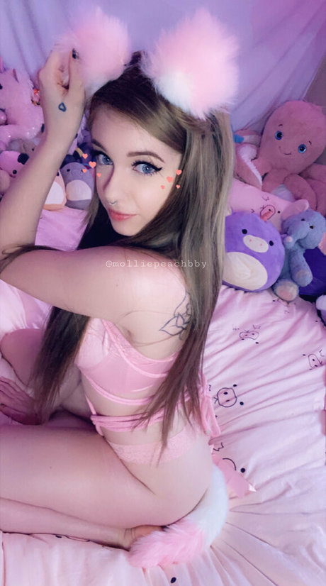 Foto di nudo di fuga di OnlyFans di Molliepeachbby
