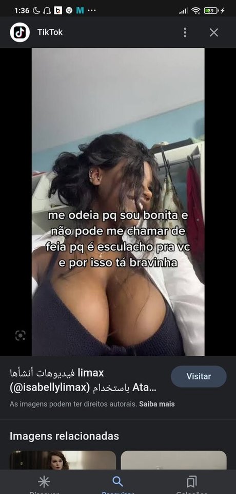 Foto di nudo di fuga di OnlyFans di Isabellylimaxrj