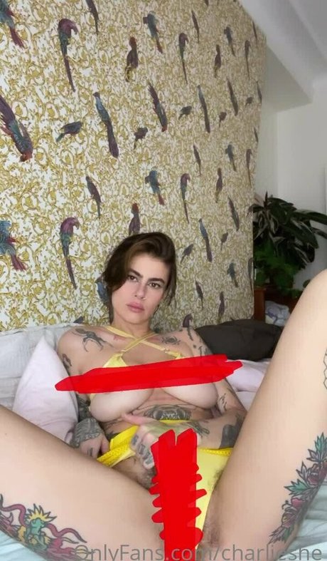 Foto di nudo di fuga di OnlyFans di Charlieshe