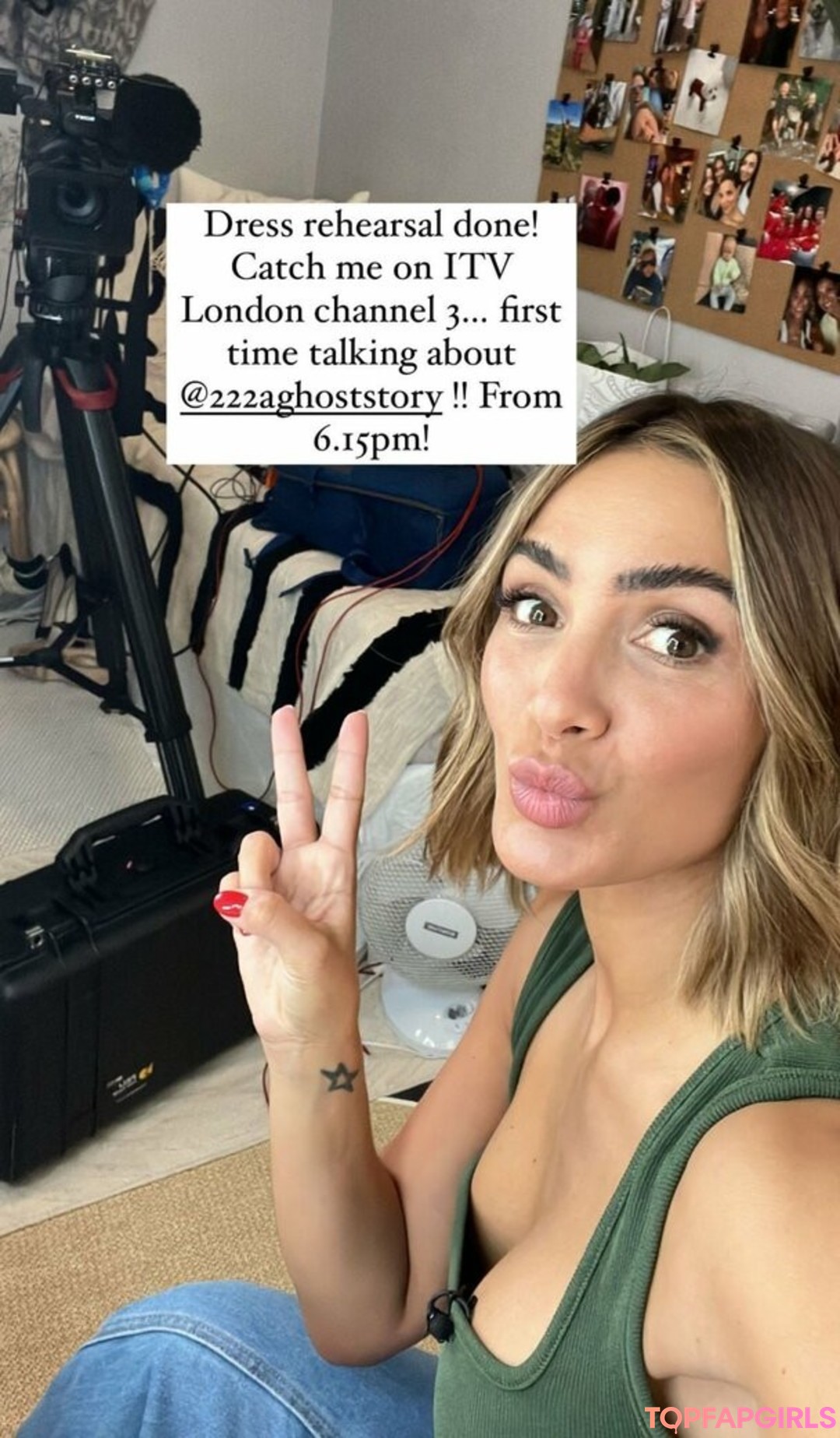 Foto di nudo di fuga di OnlyFans di Frankie Bridge #1139