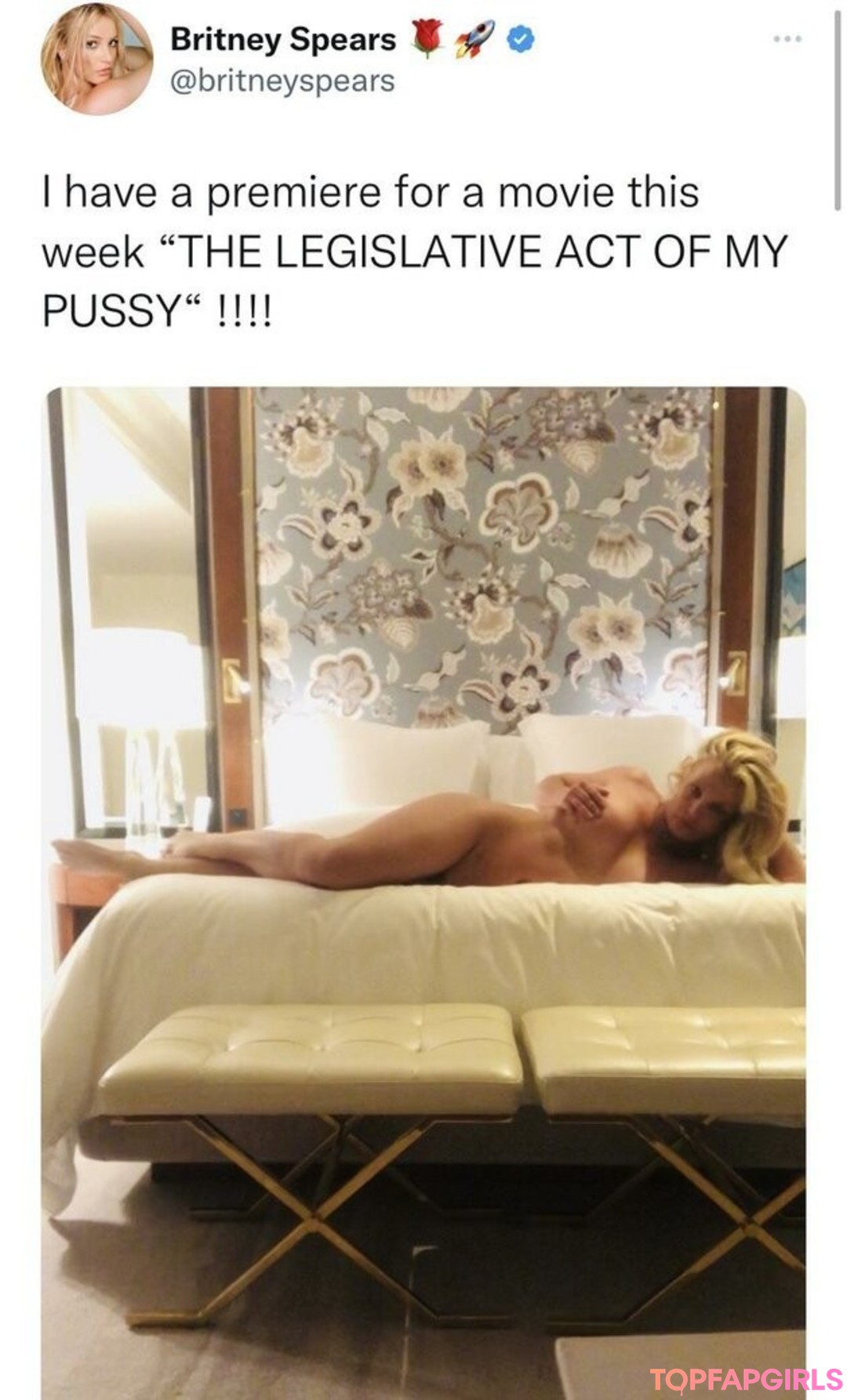 Foto di nudo di fuga di OnlyFans di Britney Spears #1024