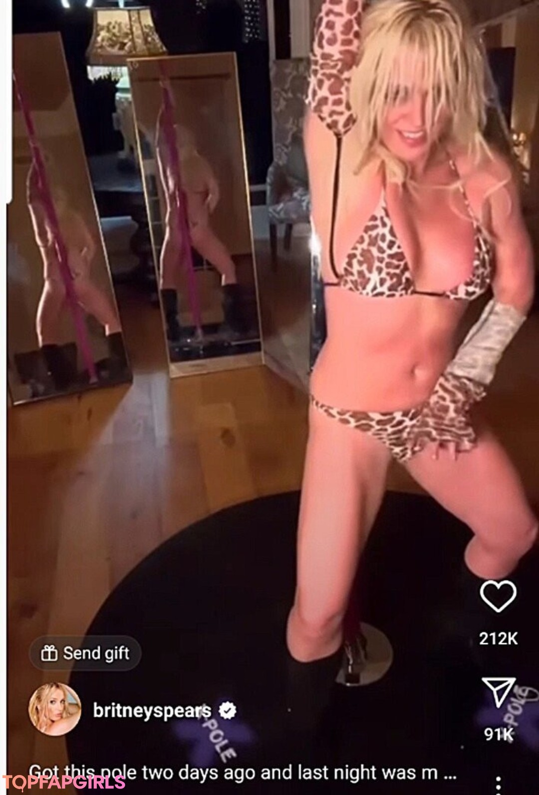 Foto di nudo di fuga di OnlyFans di Britney Spears #1434