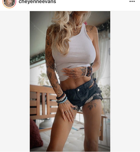 Foto di nudo di fuga di OnlyFans di Cheyenne Evans
