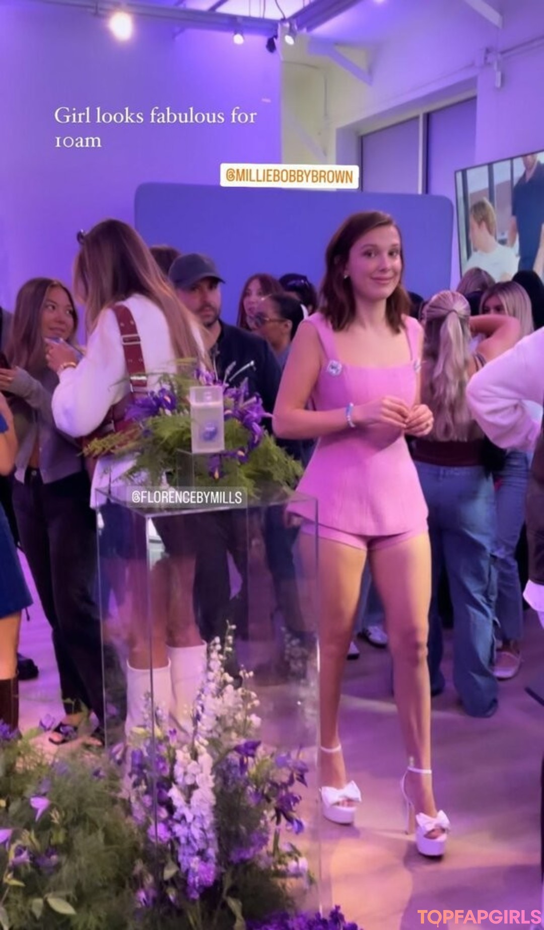Foto di nudo di fuga di OnlyFans di Millie Bobby Brown #1414