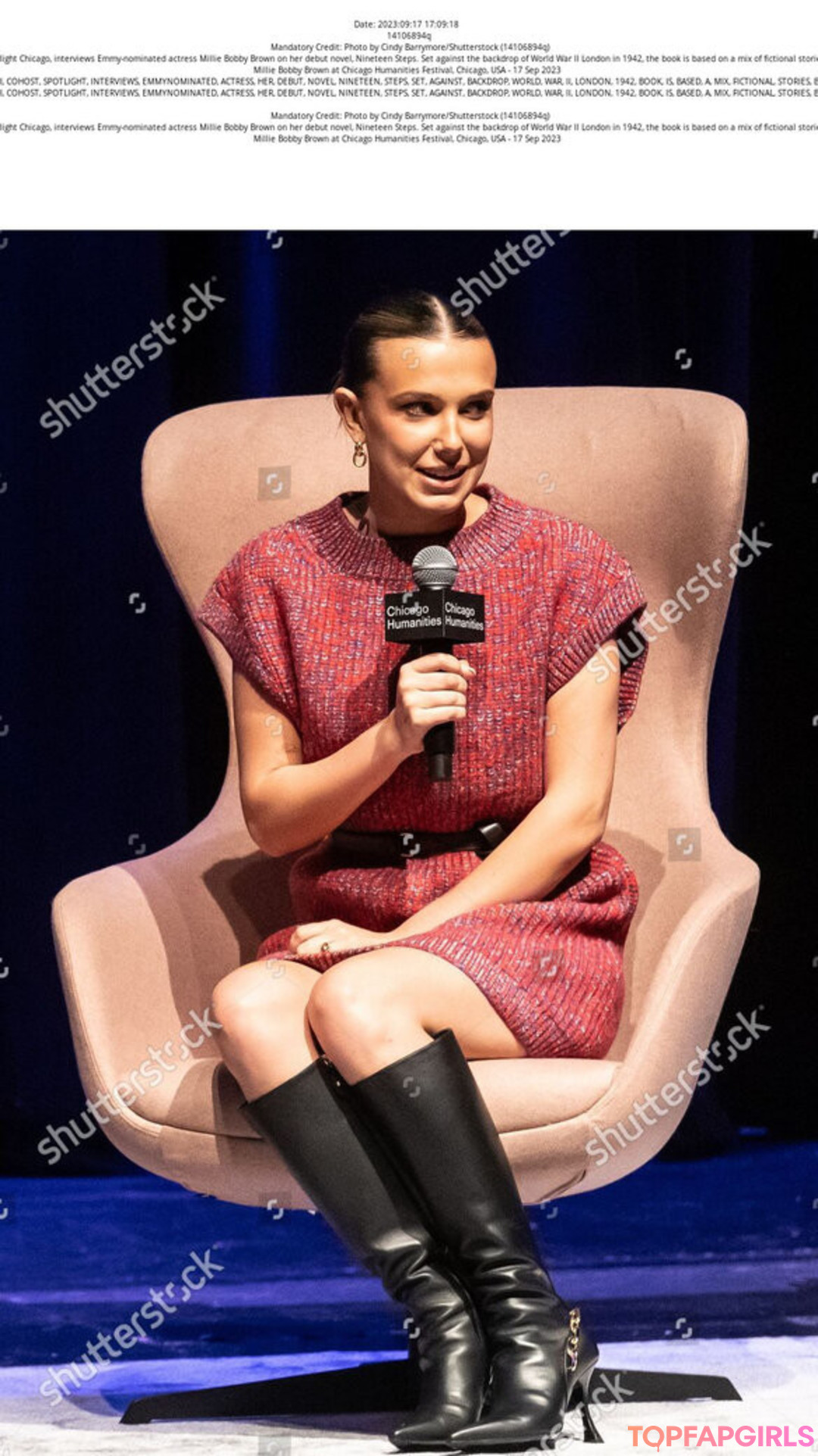 Foto di nudo di fuga di OnlyFans di Millie Bobby Brown #1476