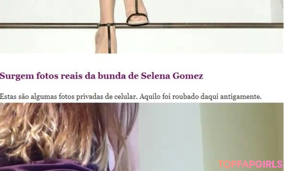 Foto di nudo di fuga di OnlyFans di Selena Gomez #1545