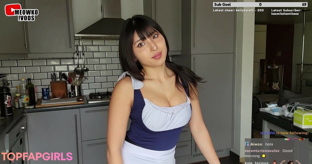Foto di nudo di fuga di OnlyFans di Meowko #1322