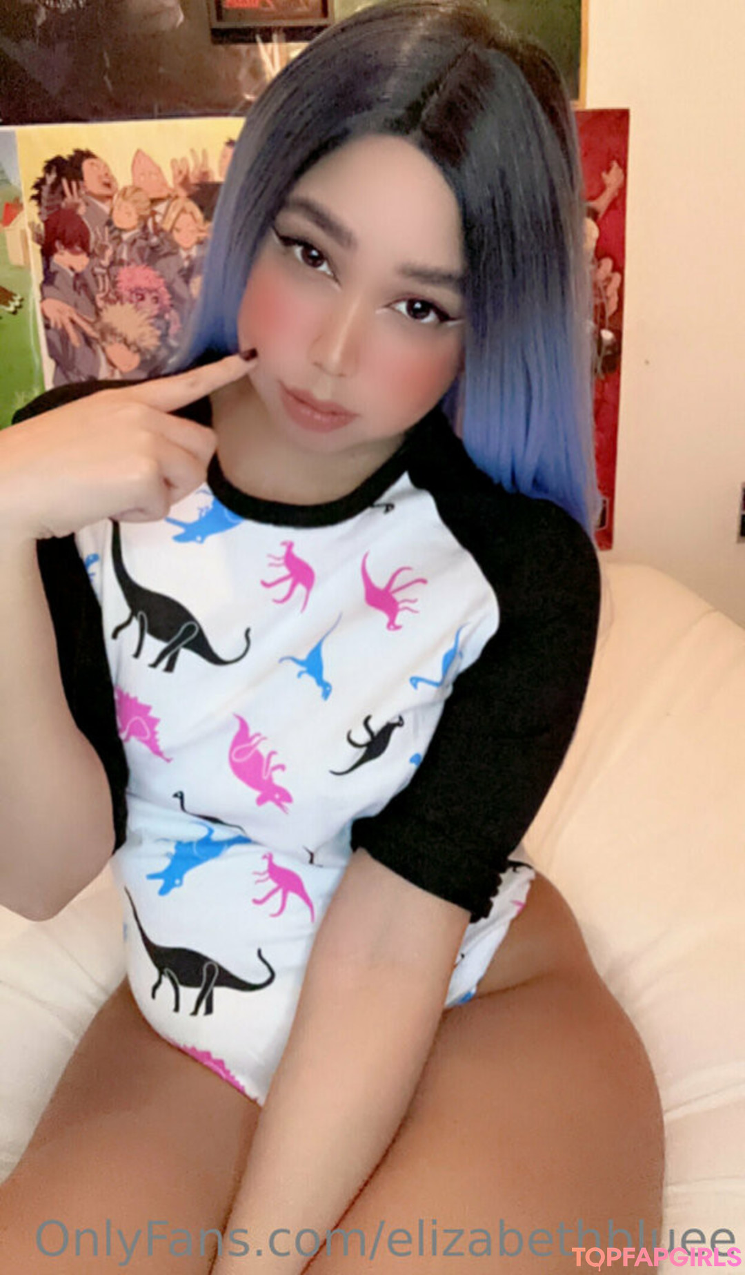 Foto di nudo di fuga di OnlyFans di Elizabethbluee #1489