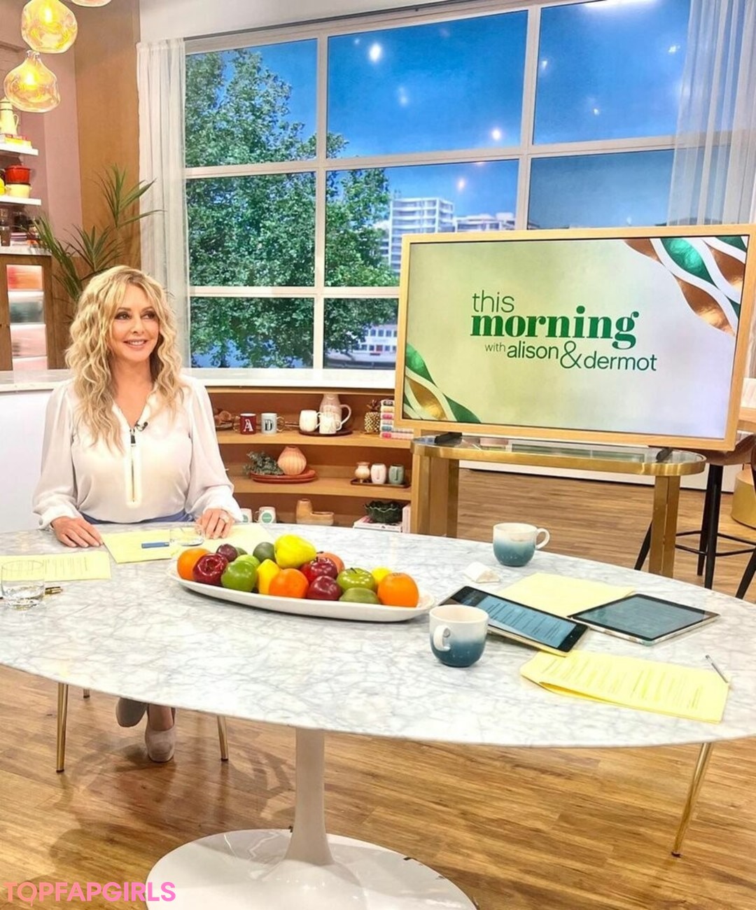 Foto di nudo di fuga di OnlyFans di Carol Vorderman #1067